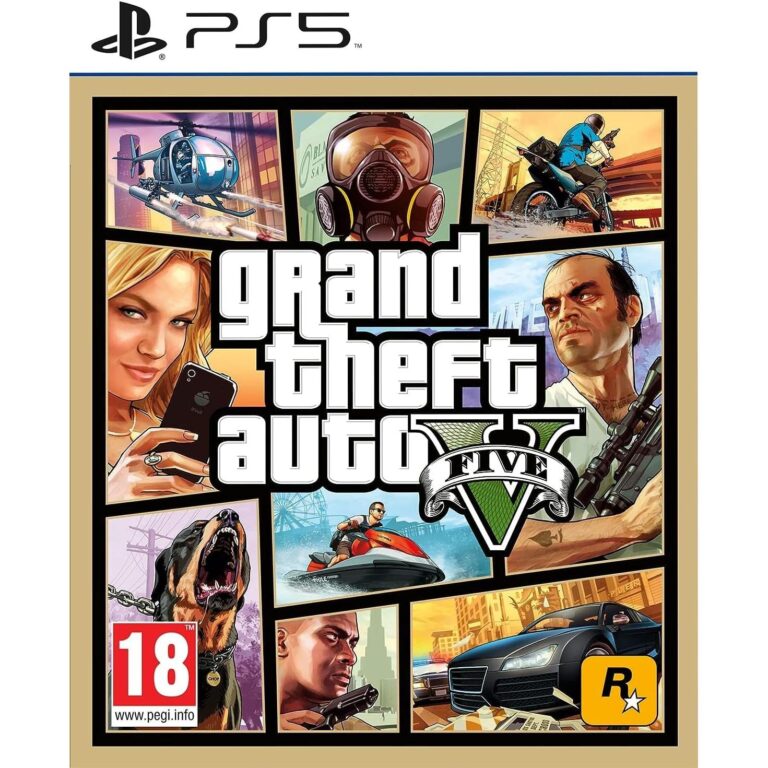 Grand Theft Auto V - Juego Rockstar Games GTA V para Sony Playstation PS5 - Nuevo Original Precintado PAL España