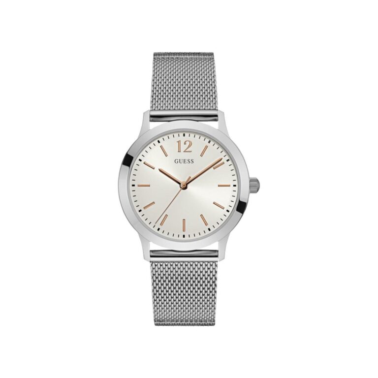 Guess Reloj Hombre Analogico Cuarzo con Correa de Acero W0921G1
