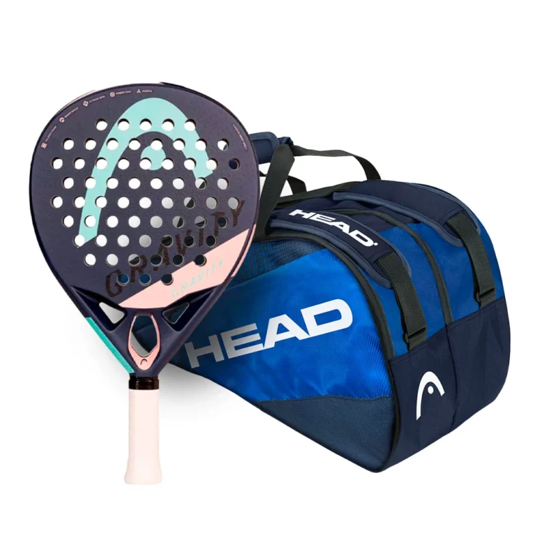 Head Pala HEAD GRAVITY Motion 2022 + Paletero HEAD TEAM Padel Bag L Navy