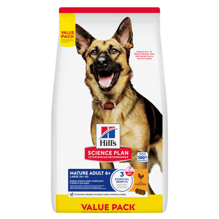 Hill's Science Plan Mature Adult 6+ Large con pollo - 18 kg