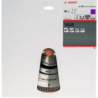hoja de sierra circular Multimaterial 254x3.2/2.5x30D: 96TR-F | BOSCH 2608640451