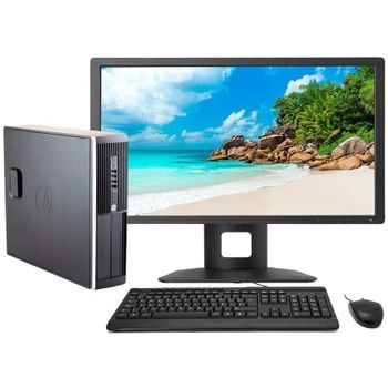 Hp Elite 8300 - Ordenador De Sobremesa (intel Core I5-3470, 8gb De Ram, Disco 500gb Hdd, Windows 7 Pro + Windows 10 Pro Upgrade )+tft 20''