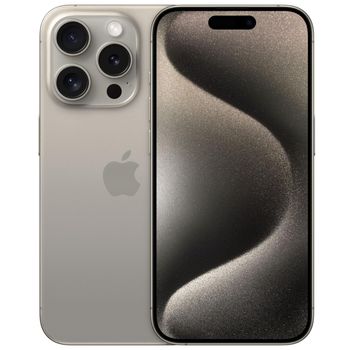 Iphone 15 Pro 128 Gb Natural Titanio Reacondicionado - Grado Satisfactorio ( C )