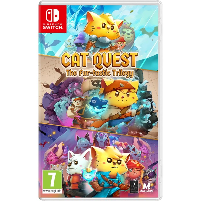 Juego Cat Quest The Fur-tastic Trilogy Para Nintendo Switch PAL EU - Nuevo Original Precintado