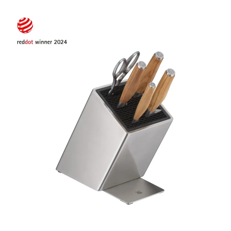 Juego de bloque de cuchillos de 6 piezas Grand Wood FlexTec WMF