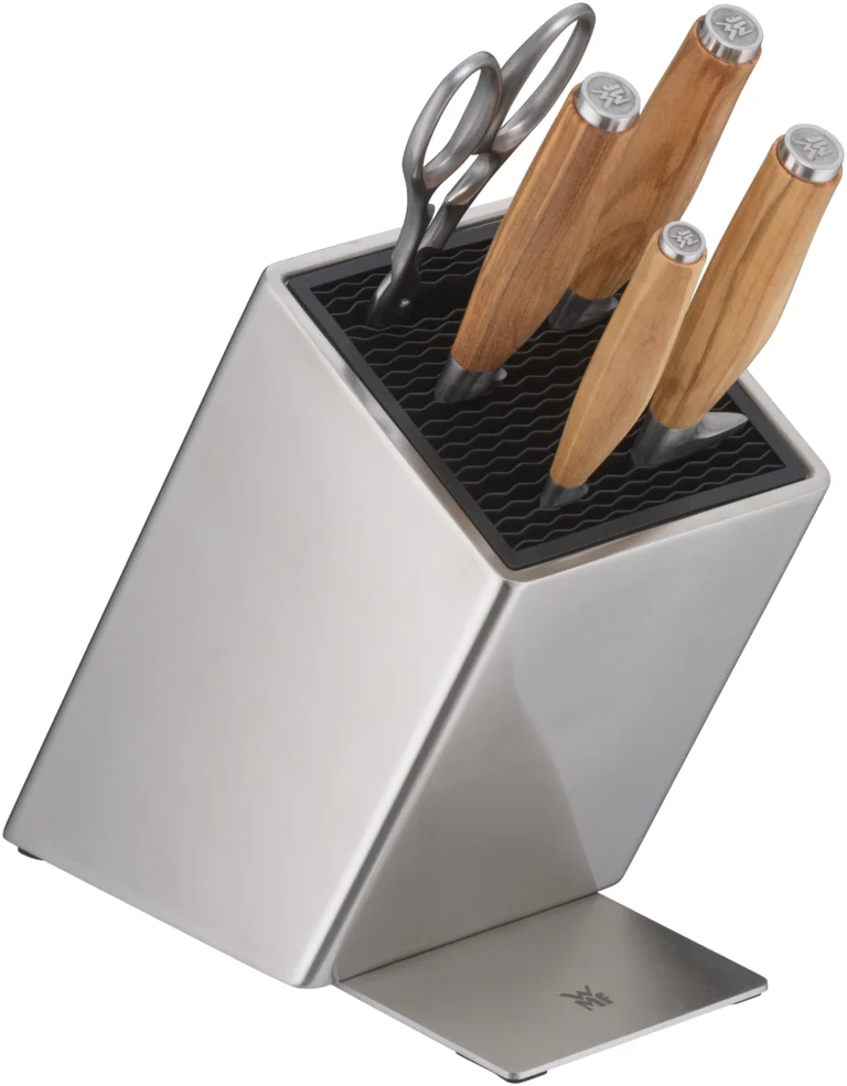Juego de bloque de cuchillos de 6 piezas Grand Wood FlexTec WMF