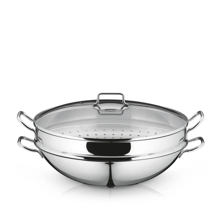 Juego de wok Macao de 36 cm, 4 piezas WMF