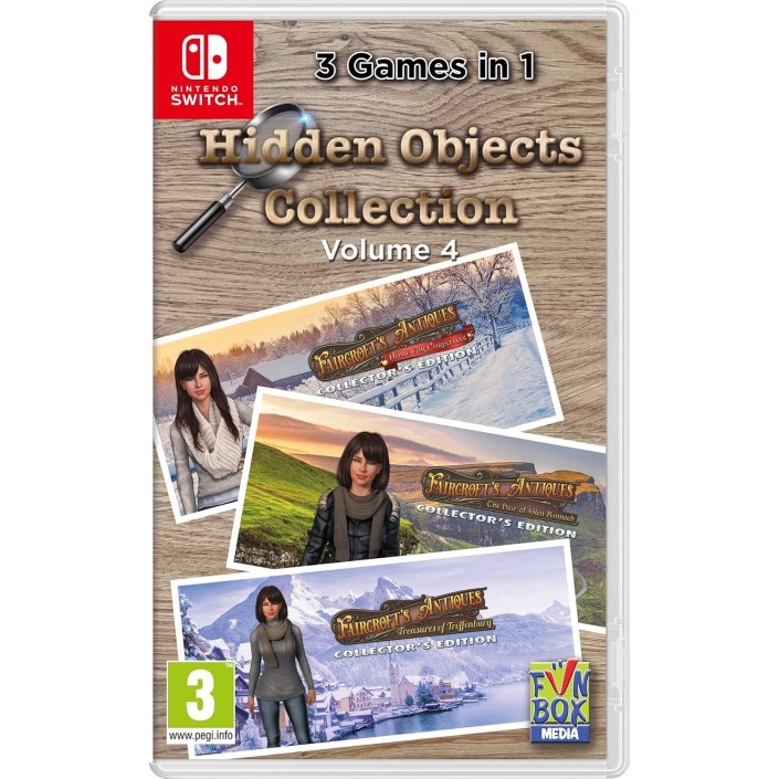Juego Hidden Objects Collection Vol. 4 para Nintendo Switch PAL EU - Nuevo Original Precintado