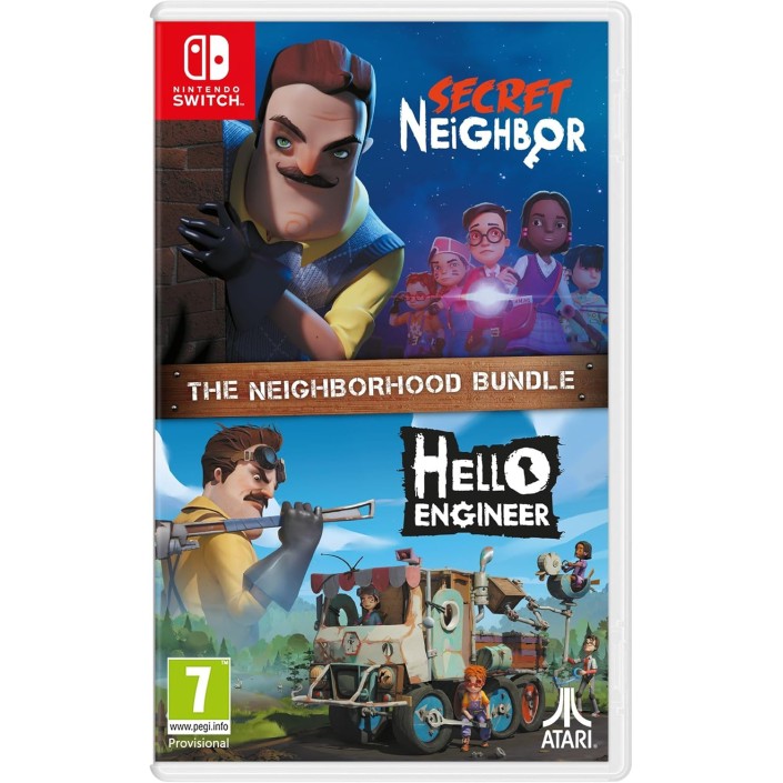 Juego Secret Neighbor & Hello Engineer The Neighborhood Bundle Para Nintendo Switch PAL EU - Nuevo Original Precintado