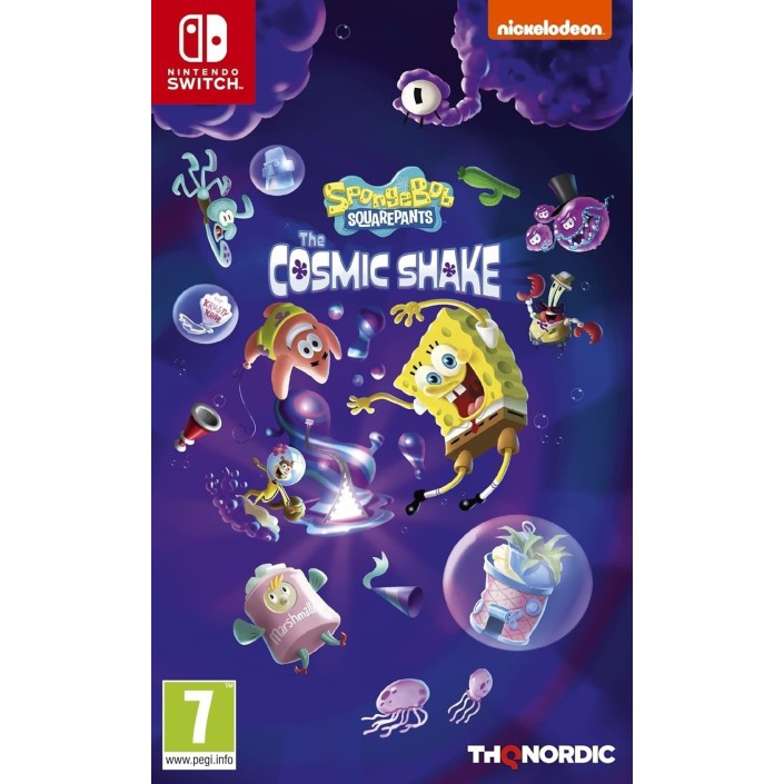 Juego Sponge Bob Esponja The Cosmic Shake Para Nintendo Switch PAL EU - Nuevo Original Precintado