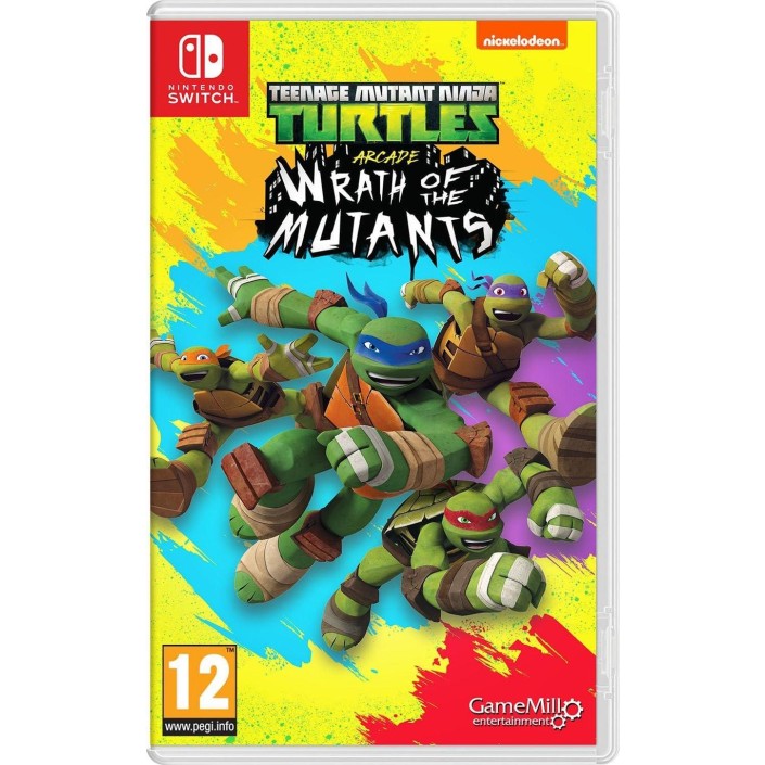 Juego TMNT Arcade Wrath of the Mutants para Nintendo Switch PAL EU - Nuevo Original Precintado