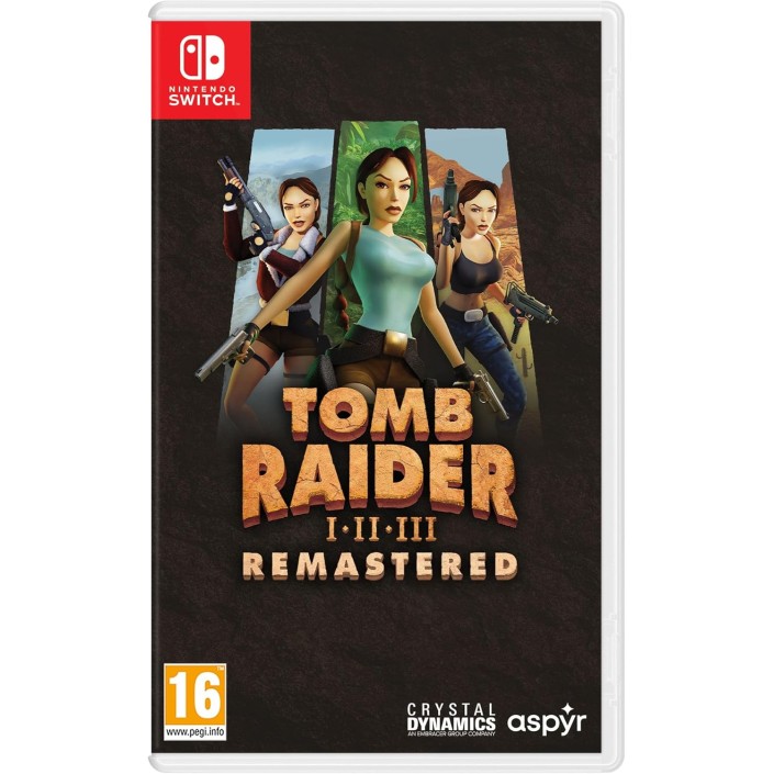 Juego Tomb Raider I-III Remasterizado Para Nintendo Switch PAL EU - Nuevo Original Precintado