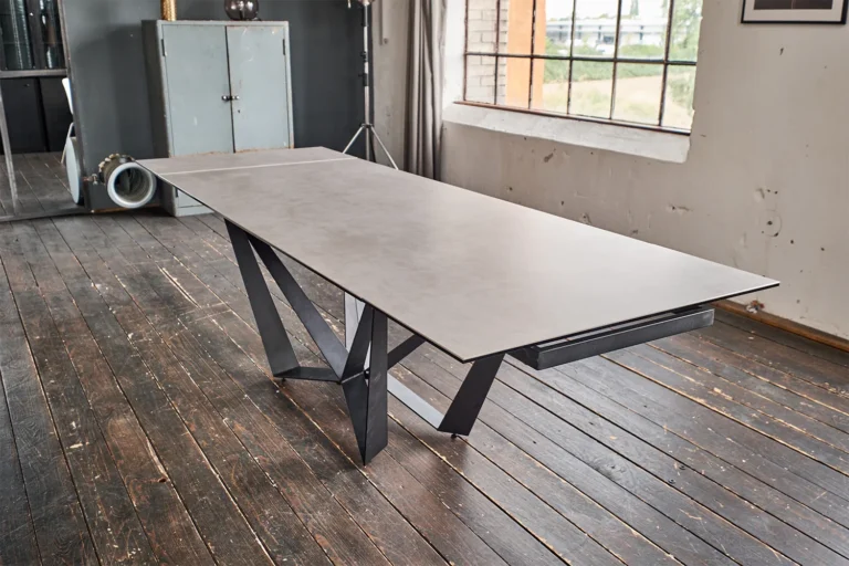 KAWOLA ISTAR Mesa de comedor extensible cerámica 180x90cm