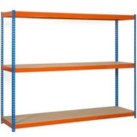 Kit Ecoforte 1807-3 Chipboard Azul/naranja/mader