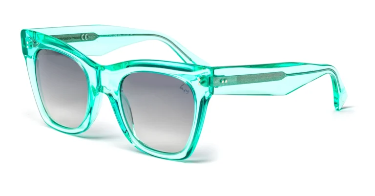 Laps Collection Mujer ISABELLA 023LP 036.GLS Gafas de sol outlet Acetato Verde Gris Oversize Antirreflejo Sombreado