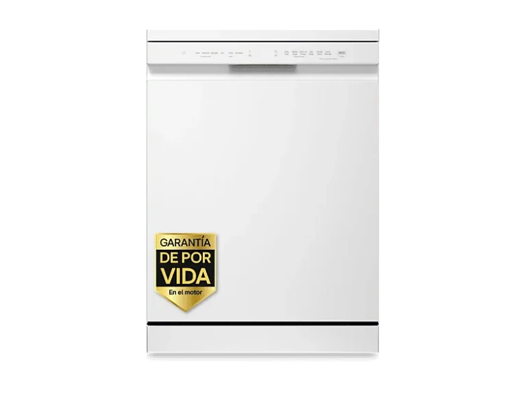 lavavajillas - lg df273fw, 14 servicios, 10 programas, 60 cm, quadwash™, blanco