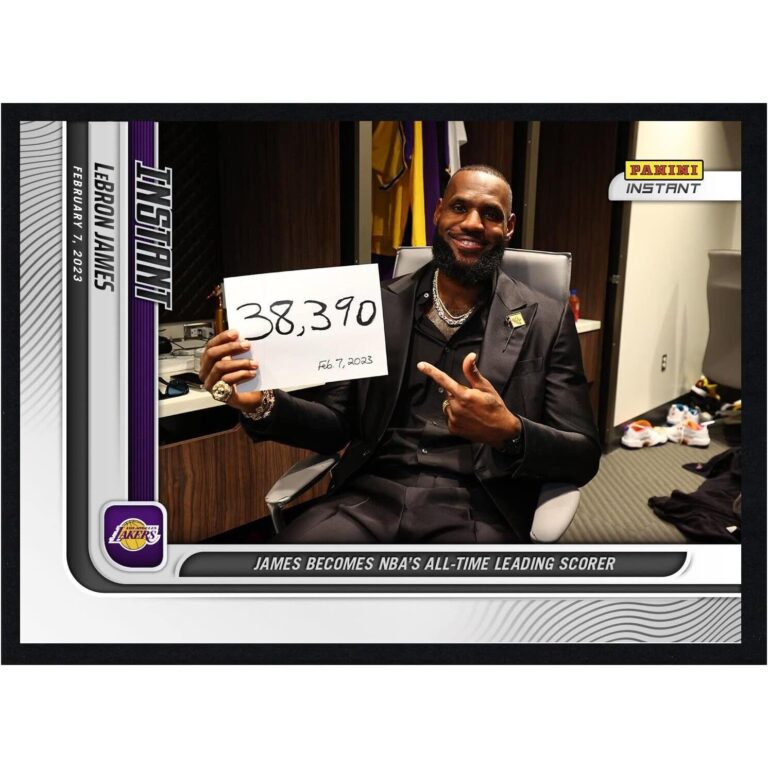 Lebron James Panini Instant #108 Limited Edition