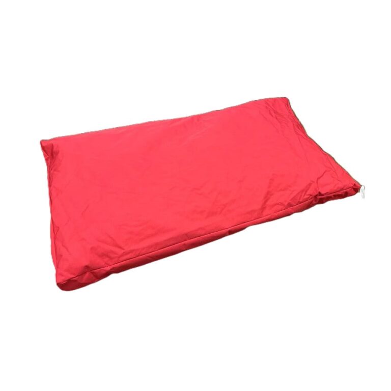 Leeby colchón waterproof rojo para perros