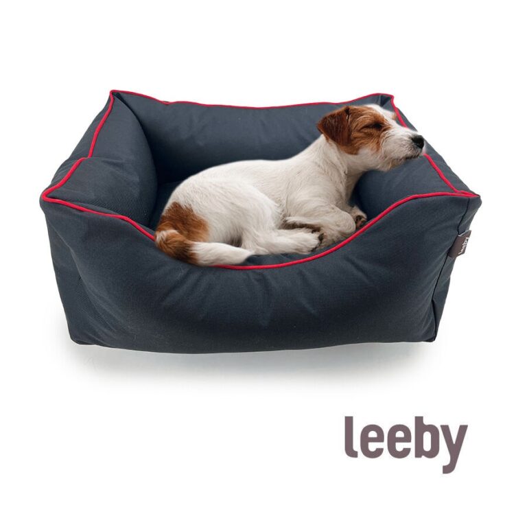 Leeby Cuna waterproof Anti Pelos Negro para perros