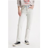 Levi's 501 Jeans White Talla: W23L30 | Vaqueros Rectos Outlet | Mujer | Blanco