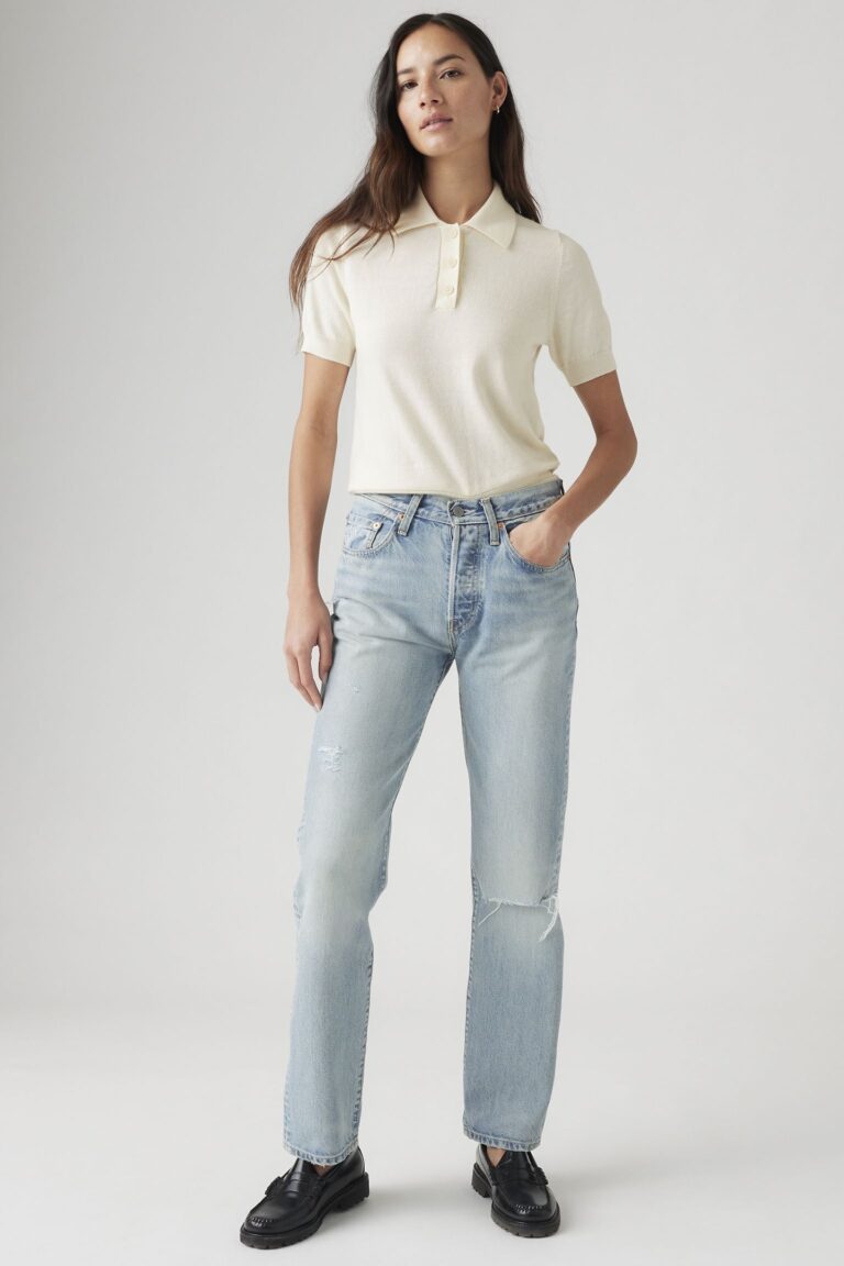 Levi's 501® Original Jeans Blue Talla: W31L32 | Vaqueros Rectos Outlet | Mujer | Azul