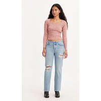 Levi's 501 Straight Jeans Blue Talla: W24L32 | Vaqueros Rectos Outlet | Mujer | Azul