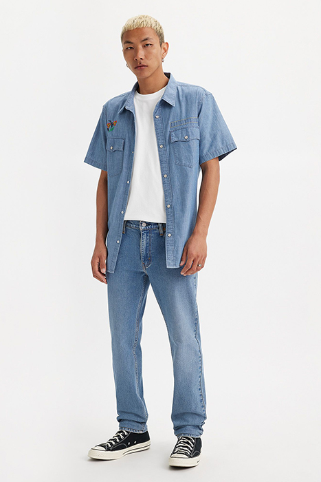 Levi's 511 Straight Jeans Blue Talla: W38L34 | Vaqueros Rectos Outlet | Hombre | Azul