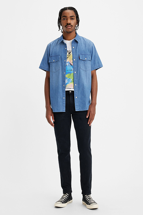 Levi's 512 Jeans Blue Talla: W28L32 | Vaqueros Pitillo Outlet | Hombre | Azul
