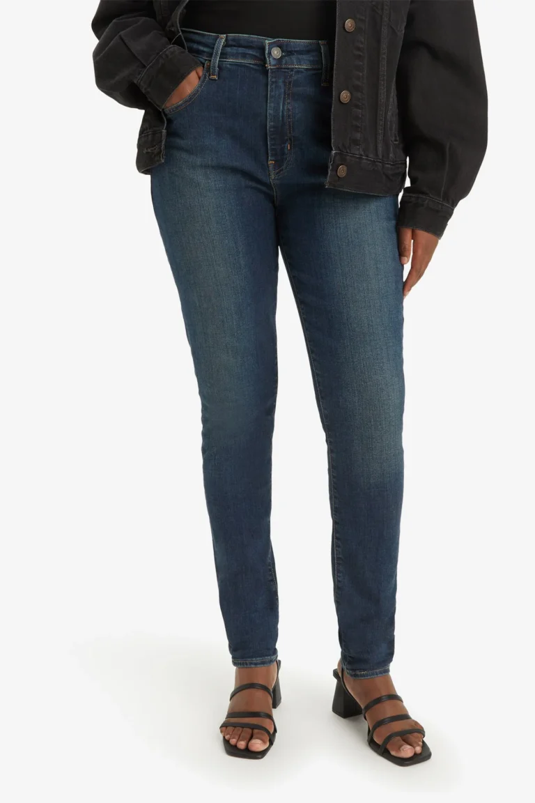 Levi's 721 High Rise Skinny Blue Swell Talla: W24L30 | Vaqueros Skinny Outlet | Mujer | Azul