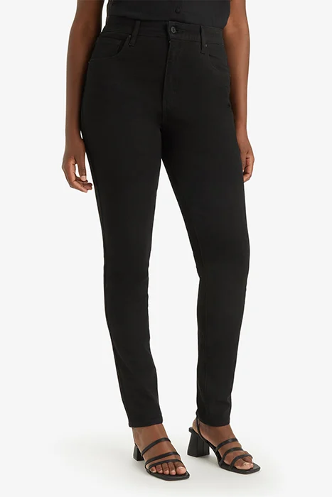 Levi's 721 Skinny Jeans Black Talla: W23L32 | Vaqueros Skinny Outlet | Mujer | Negro