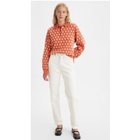 Levi's 80s Straight Jeans Ecru Talla: W23L28 | Vaqueros Rectos Outlet | Mujer | Marrón