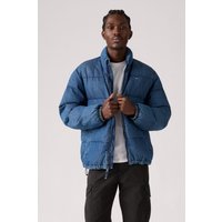 Levi's Piedmont Short Puffer Jacket Dark Indigo | Chaquetas Vaqueras Outlet | Hombre | Azu