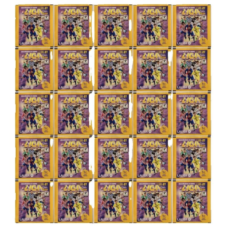 Liga Este 2026/27 - 25 sobres - Colección Oficial Panini - 200 pegatinas