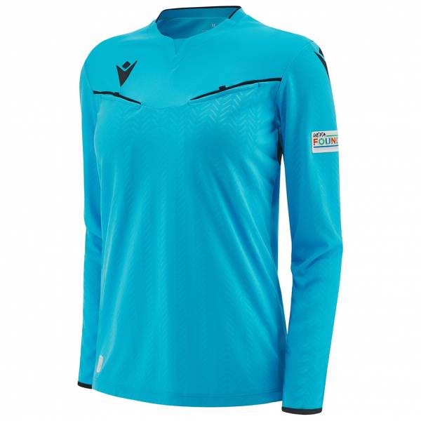 Macron UEFA macron Mujer Camiseta de árbitro de manga larga 58575164