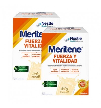Meritene Fuerza y Vitalidad Vainilla Duplo 30 Sobre