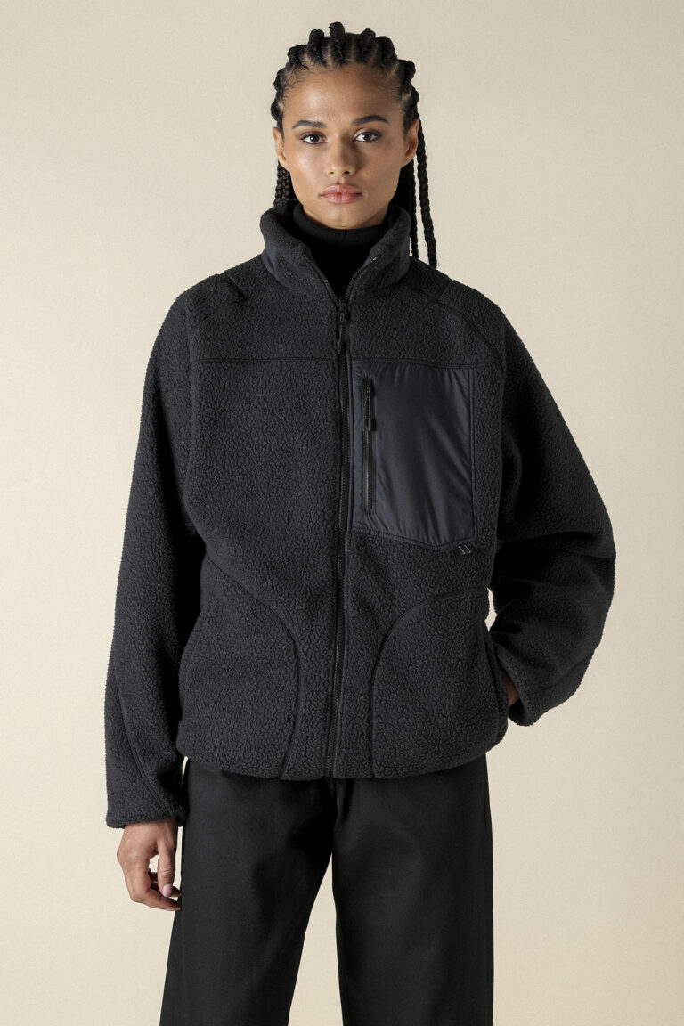 Mizuno Unisex Sl Polartec Thermal Rev.jacket Black | Chaquetas de Invierno Outlet | Unisex | Negro