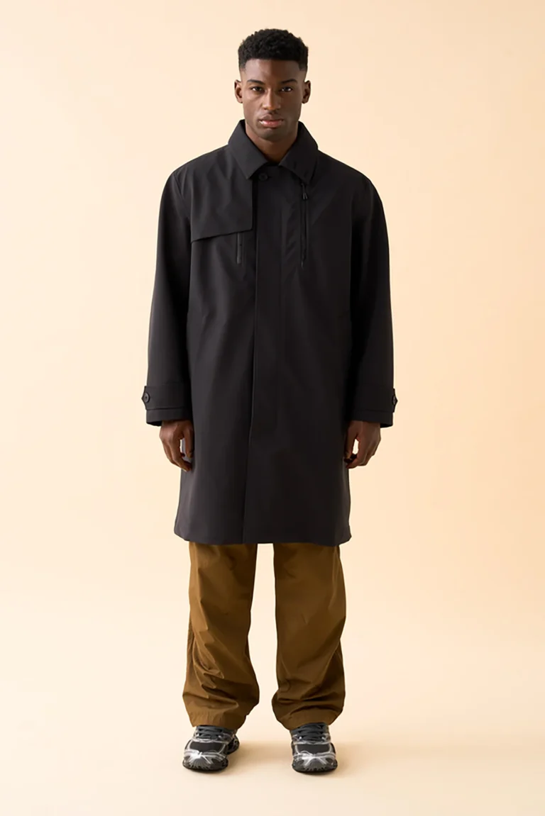 Mizuno Unisex Sl Tech Trench Coat Black | Abrigos Tipo Trench Outlet | Unisex | Negro