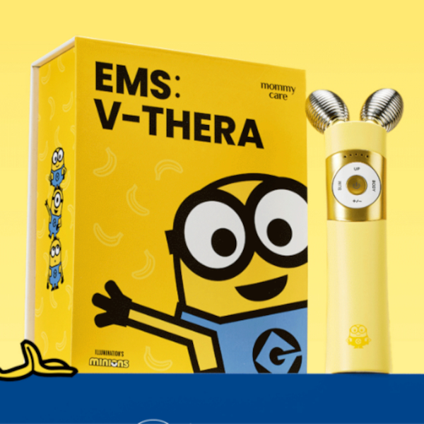 mommy care - EMS V-THERA [Minions Set with gift - Hair Pin & Cleansing Headband] - 262g