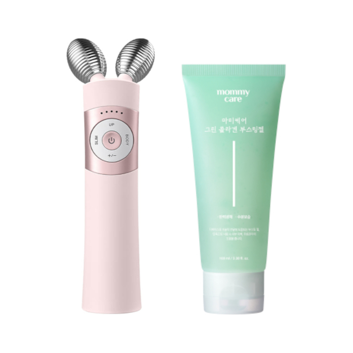 mommy care - EMS V-THERA - Pink (1ea) + Green Collagen Boosting Gel - 100ml (1ea) Set