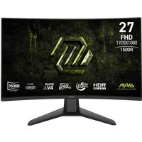 Monitor MSI MAG 274CF X24 27 pulgadas 240Hz Curvo 1500R FHD Rapid VA