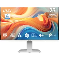 Monitor MSI Pro MP273QW E14 27 pulgadas 144Hz QHD 2560x1440 IPS 4ms GTG Blanco