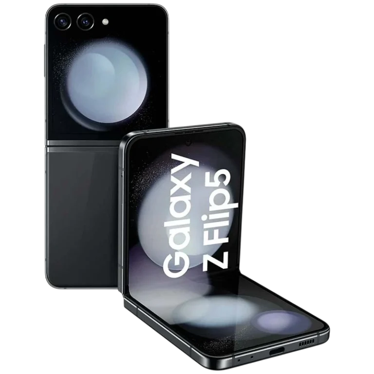 Móvil Samsung Galaxy Z Flip5 5G 8GB/512GB Grafito Renovado - Estado Excelente