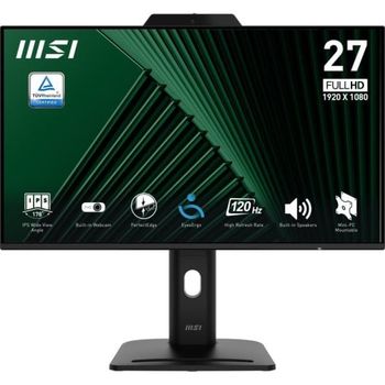 Msi Pro Mp272pmg Pantalla Para Pc 68,6 Cm (27") 1920 X 1080 Pixeles Full Hd Lcd Negro