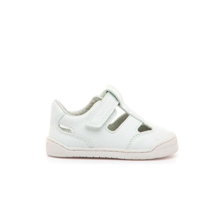 Mustang - Zapatillas deportivas para niña modelo Barefoot Mustang 49343, cómodas y ligeras, diseño blanco clásico para uso diario en colegio y ocio