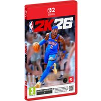 NBA 2K26 SWITCH2 TARJETA LLAVE DE JUEGO PARA NINTENDO SWITCH 2 VERSIÓN ESPAÑOLA GARANTÍA EUROPEA EUROPEAN WARRANTY