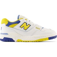 New Balance Bb550ncg Sneakers In White & Yellow | Zapatillas Deportivas Outlet | Unisex | Blanco