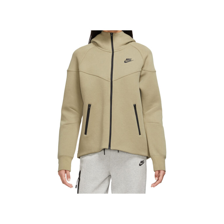 Nike w nsw tch flc wr fz hdy Sudadera Mujer