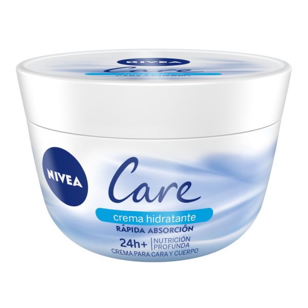 NIVEA Care 400 ml Crema Hidratante Cara y Cuerpo
