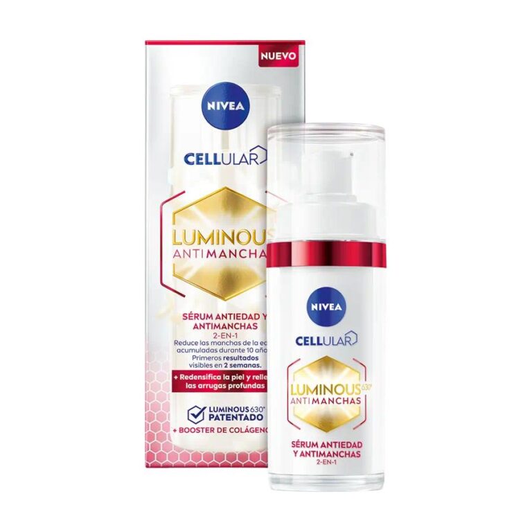 NIVEA Luminous630 - Sérum facial antiedad y antimanchas, 30 ml, antiarrugas y manchas con ácido hialurónico patentado y tiamidol, suero facial con relleno de arrugas【ROUA】