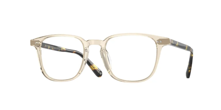 Oliver Peoples Hombre Oliver Peoples NEV 1626 Monturas ópticas Acetato Naranja Transparente Pillow Norma